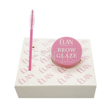 Воск для ухода и укладки бровей ELAN BROW GLAZE фиксирующий, 8мл