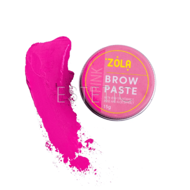 Контурная паста для бровей ZOLA Brow Paste, розовая, 15 г