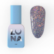 Гель-лак LUNA Color №222 Reflection світловідбиваючий бузковий з різними блискітками,13 мл