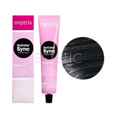 Фарба для волосся без аміаку MATRIX SoColor Sync 1A, 90 мл