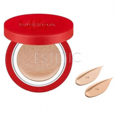 Кушон тональная основа Missha Velvet Finish Cushion №23, 15г