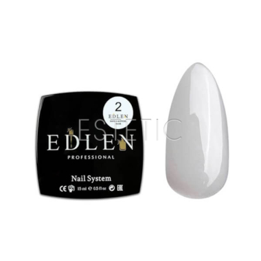 Рідкий гель EDLEN Water Acrygel Nude №02 молочний, 15 мл