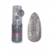 Спрей для ногтей Омбре Edlen Ombre Spray Flash 4 светоотражающий черный, 7,5 г