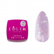 Рідкий гель EDLEN Water Acrygel Glitter №16 молочний з глітером, 15 мл