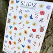Cлайдери для нігтів SLIDIZ 073 на водній основі, український стиль