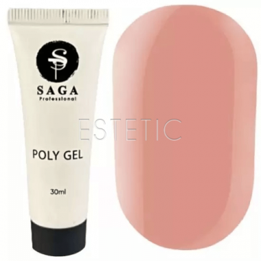 Полігель SAGA Poly Gel 07 (акригель) бежевий, 30мл