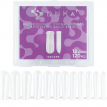 Верхні форми для нарощування DNKa Top Nail Forms Square квадрат, 120шт