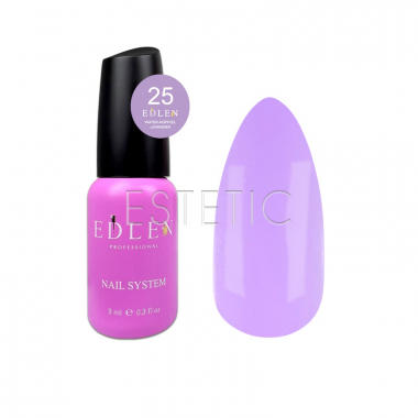Жидкий гель Edlen Water Acrygel №25 Lavender лавандовый, 9 мл