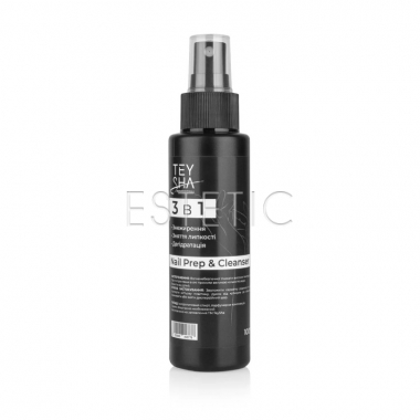 Обезжириватель ногтей Teysha Nail Prep & Cleancer 3в1, 100 мл