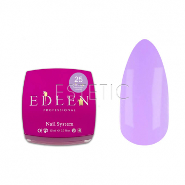 Рідкий гель Edlen Water Acrygel №25 Lavender лавандовий, 15 мл
