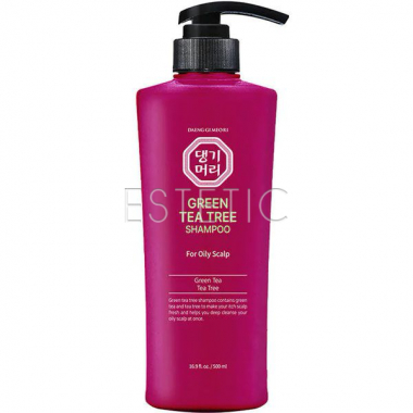 Шампунь Daeng Gi Meo Ri Green Tea Tree Shampoo для жирного волосся, 500мл
