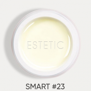 Гель для ногтей Dark Smart Builder gel 23 лимонный крем, 22 мл