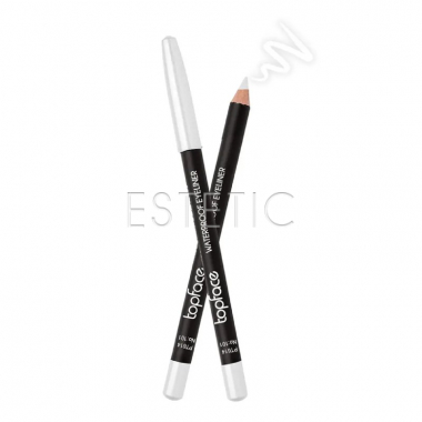 Олівець для очей водостійкий TopFace Waterproof Eyeliner PT614, 101 White, 1,14 г