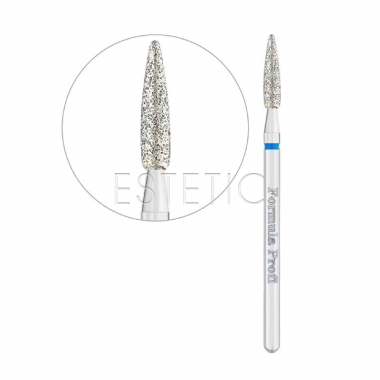 Фреза алмазна Полум`я Гостре Синє Blue 1,8x10мм Formula profi 104.243.524.018XL