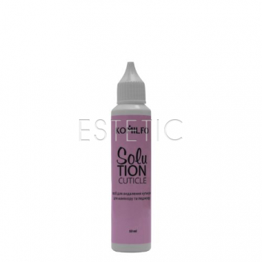 Ремувер для кутикулы Komilfo Solution Cuticle Remover кислотный, 53 мл