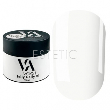 Гель-желе Valeri Jelly Gelly 01 белый, 15 мл