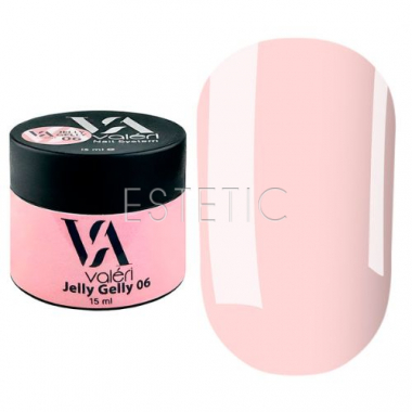 Гель-желе Valeri Jelly Gelly 06 пудровый розовый, 15 мл