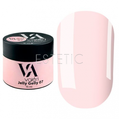Гель-желе Valeri Jelly Gelly 07 зефирный нежно-розовый, 15 мл