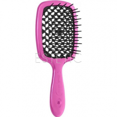Щітка для волосся Janeke Superbrush рожево-чорна