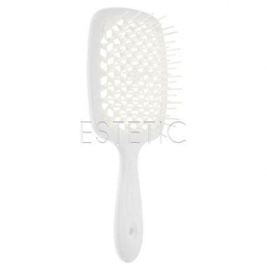 Щетка для волос Janeke Superbrush молочно-белая