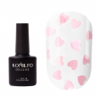 Топ с розовыми сердечками Komilfo No Wipe L'amour Rose Top, 8 мл