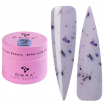 Рідкий гель DNKa Liquid Acrygel #0038 Lavander пастельний ліловий з сухоцвітами, 15 мл
