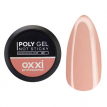 Полігель OXXI Poly Gel Not Sticky 03 бежевий, без липкого шару, 30 мл
