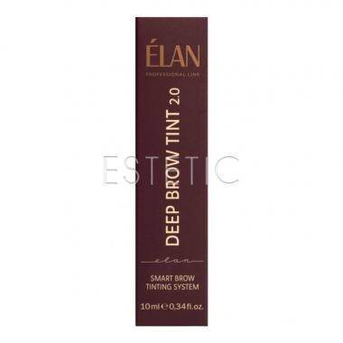 Фарба для брів ELAN Deep Brow Tint 2.0, 05 Spicy warm brown, 10 мл