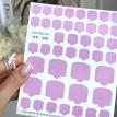 Плівки для педикюру SLIDIZ WP-058 lavender лаванда