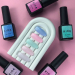 Фото 4 - Гель-лак Kira Nails Soft Glow №003 нежная мята с микроблеском, 6 мл