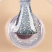 База DARK Pro base Shine 03 молочно-рожева напіврозора ніжна світловідбивна з блискітками хамелеон,15 мл