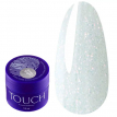 Гель для нігтів Touch Builder Gel Shine Bright -4 молочний з діамантовим шимером хамелеон, 15мл