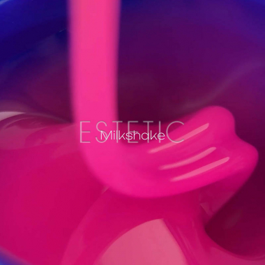 Рідкий полігель Touch Liquid polygel Milkshake напівпрозорий вітражний рожевий, 15мл