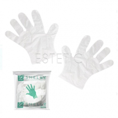 Маникюрные перчатки с эмульсией Shelly Manicure Gloves, 1 шт.