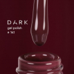 Гель-лак Dark gel polish 141 приглушенный марсала, 6 мл