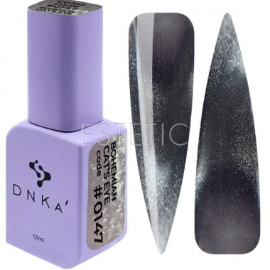Гель-лак DNKa Gel Polish # 0147 Bohemian Cat`s Eye кошачий глаз, 12 мл