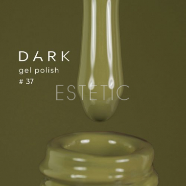 Гель-лак Dark gel polish  37 оливковий, 6 мл