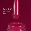 Гель-лак Dark gel polish  44 рожево-сливовий приглушений, 6 мл