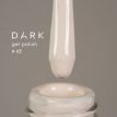 Гель-лак Dark gel polish  63 бело-бежевый айвори слоновая кость, 6 мл