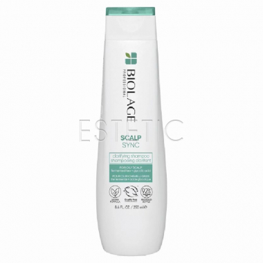 Шампунь Biolage Scalp Synk Clarifying Shampoo очищающий для склонной к жирности кожи, 250 мл