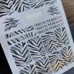 Слайдер-дизайн UAslider Color and Foil 316 цвет+фольга золото, кожа Зебры