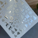 Фото 2 - Слайдер-дизайн UAslider Fs 196 silver, фольга срібло, Новий рік, ялинки, сніжинки