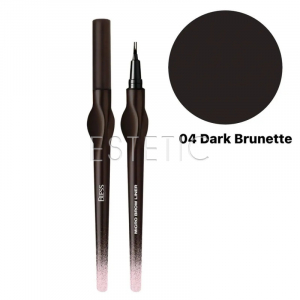 Маркер для бровей Bless Beauty Micro Brow Liner 04 Dark Brunette, 0,5г