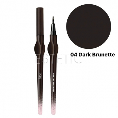 Маркер для брів Bless Beauty Micro Brow Liner 04 Dark Brunette, 0,5г