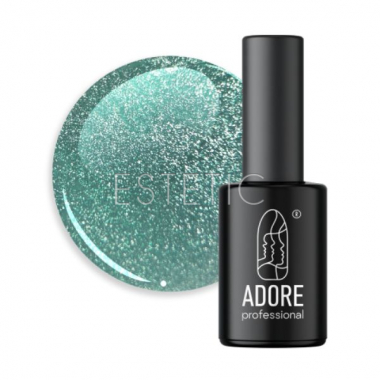 Гель-лак ADORE Cat’s Eye C-01 Crystal Flash котяче око, 8мл