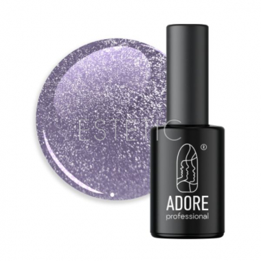 Гель-лак ADORE Cat’s Eye C-03 Crystal Flash кошачи глаз,8мл