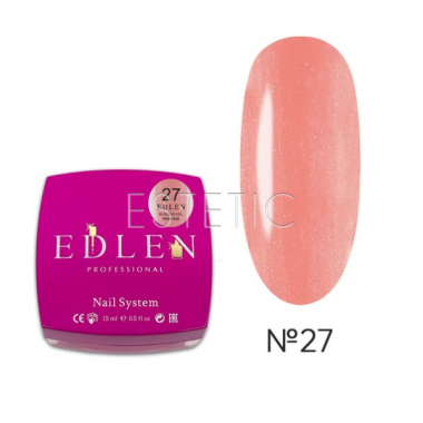 Гель для наращивания EDLEN Builder gel №27 Princess,15 мл
