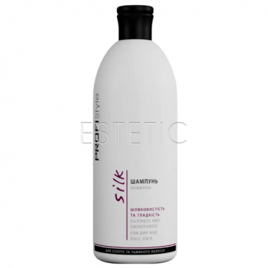 Шампунь Profi Style Silk шелковистость и гладкость волос, 500 мл