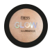 Фото 1 - Хайлайтер для лица запеченный Bless Beauty GLOW Illuminator 04 Cold Shadow, 12г