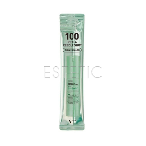 Бустер для лица VT Cosmetics 100 RETI-A Reedle Shot со спикулами и ретинолом, стик 2 мл